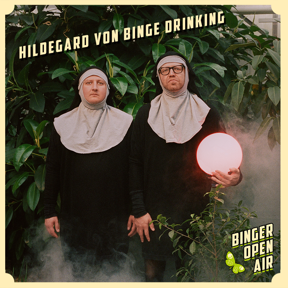 HILDEGARD VON BINGE DRINKING